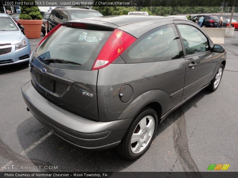 Liquid Grey Metallic / Charcoal/Charcoal 2005 Ford Focus ZX3 S Coupe