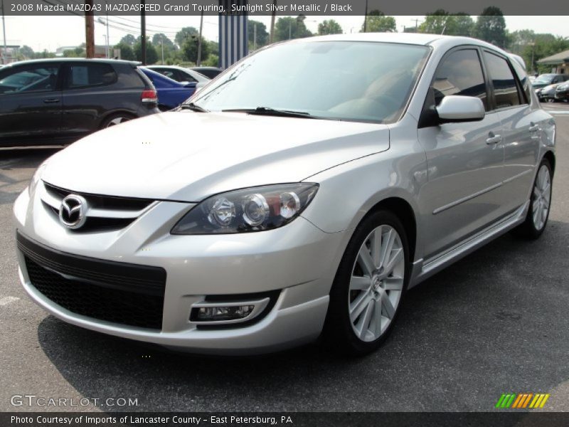 Front 3/4 View of 2008 MAZDA3 MAZDASPEED Grand Touring