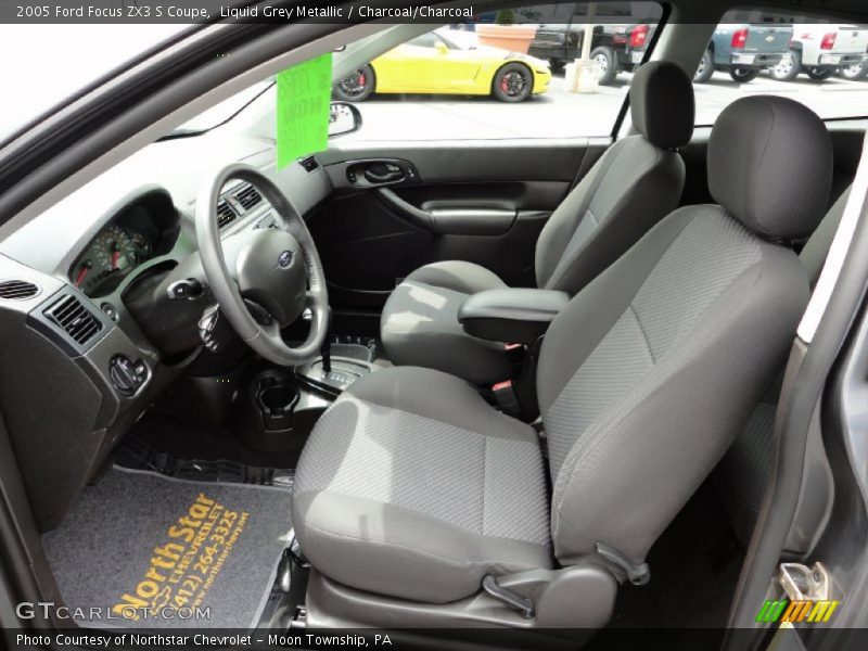 Liquid Grey Metallic / Charcoal/Charcoal 2005 Ford Focus ZX3 S Coupe