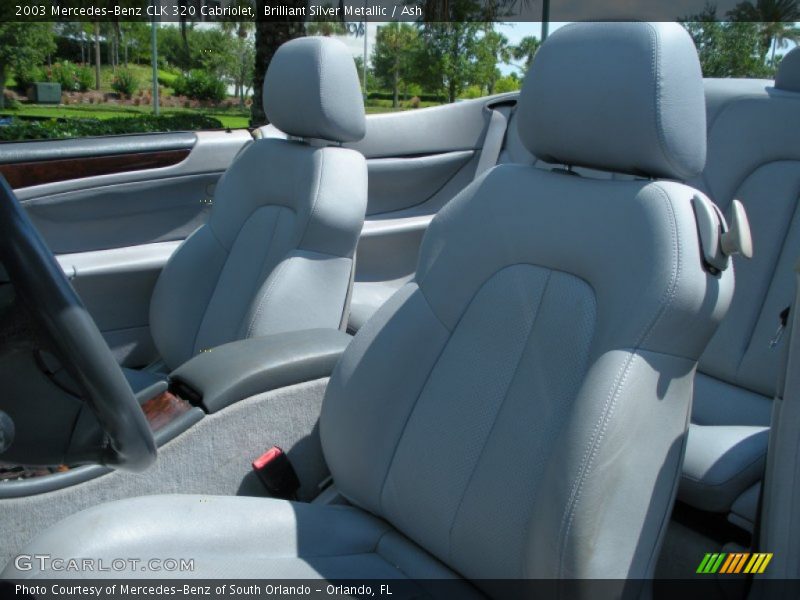  2003 CLK 320 Cabriolet Ash Interior