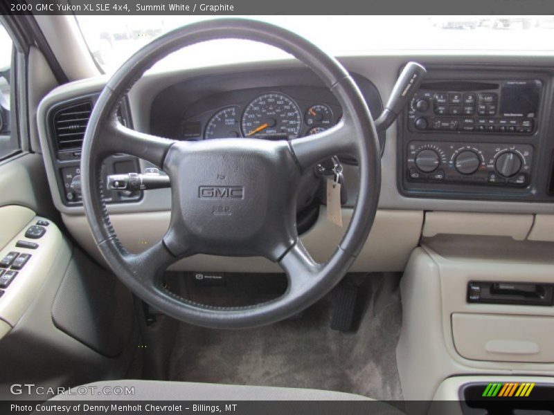 Dashboard of 2000 Yukon XL SLE 4x4