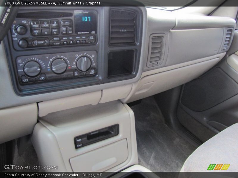 Summit White / Graphite 2000 GMC Yukon XL SLE 4x4