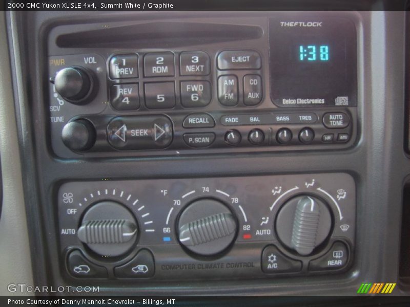 Controls of 2000 Yukon XL SLE 4x4
