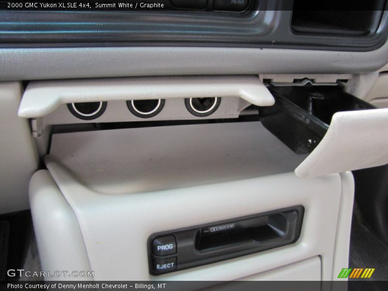 Summit White / Graphite 2000 GMC Yukon XL SLE 4x4