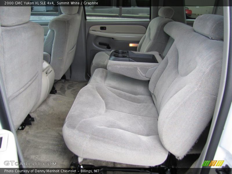  2000 Yukon XL SLE 4x4 Graphite Interior
