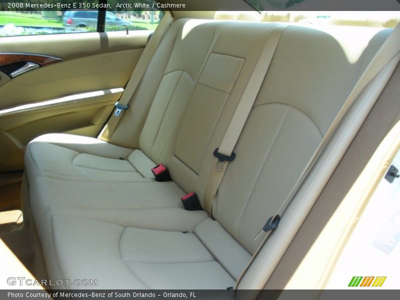 Arctic White / Cashmere 2008 Mercedes-Benz E 350 Sedan