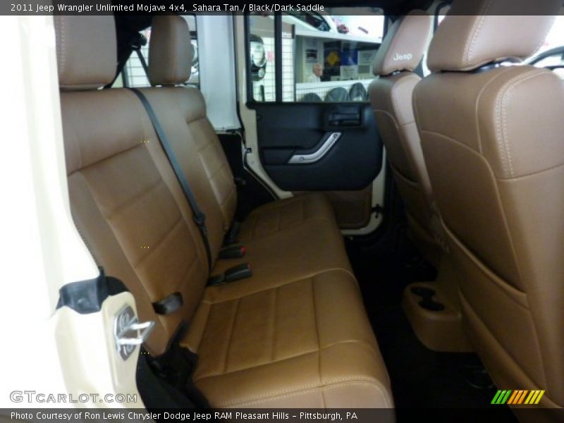 Sahara Tan / Black/Dark Saddle 2011 Jeep Wrangler Unlimited Mojave 4x4
