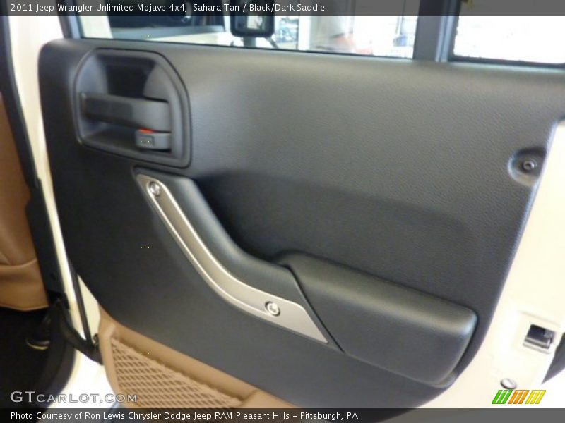 Sahara Tan / Black/Dark Saddle 2011 Jeep Wrangler Unlimited Mojave 4x4