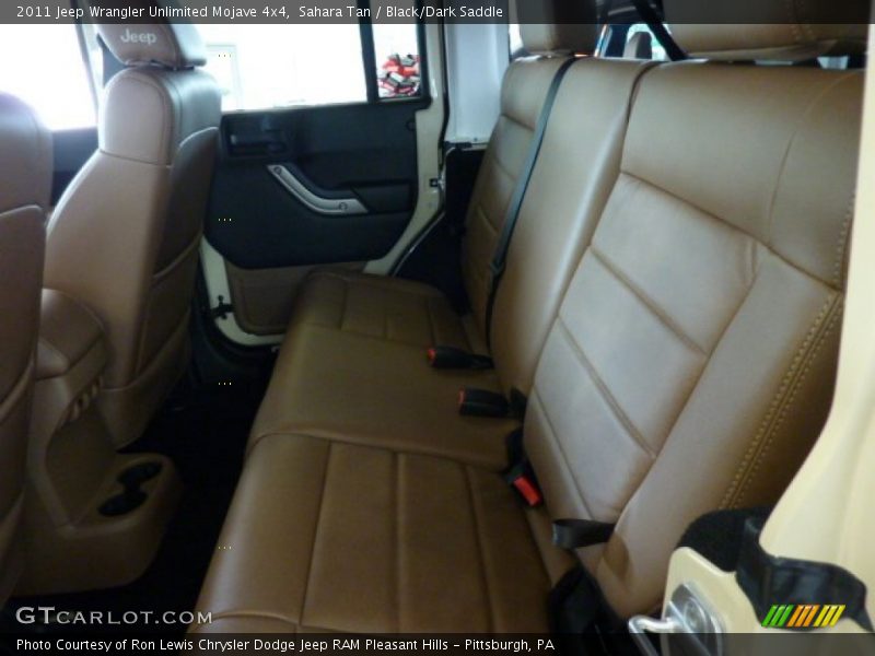 Sahara Tan / Black/Dark Saddle 2011 Jeep Wrangler Unlimited Mojave 4x4