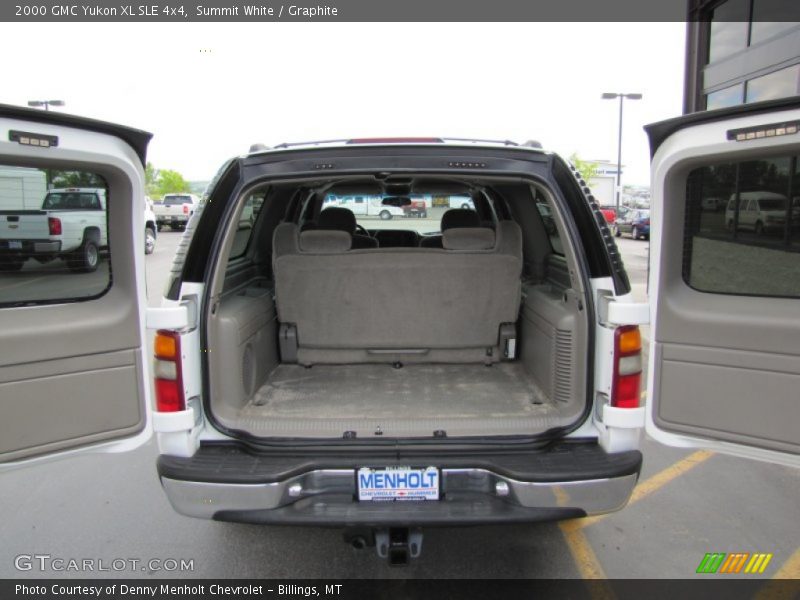 Summit White / Graphite 2000 GMC Yukon XL SLE 4x4