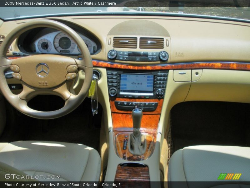 Arctic White / Cashmere 2008 Mercedes-Benz E 350 Sedan