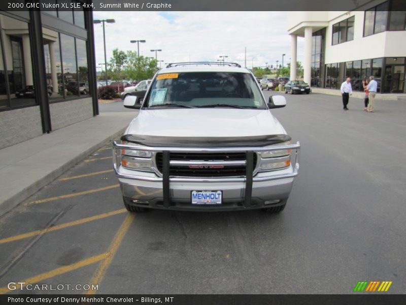 Summit White / Graphite 2000 GMC Yukon XL SLE 4x4