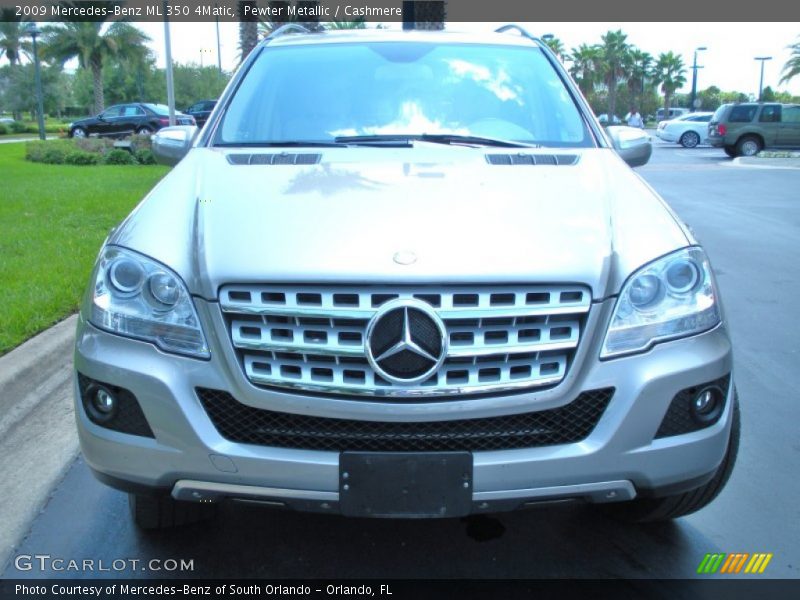 Pewter Metallic / Cashmere 2009 Mercedes-Benz ML 350 4Matic