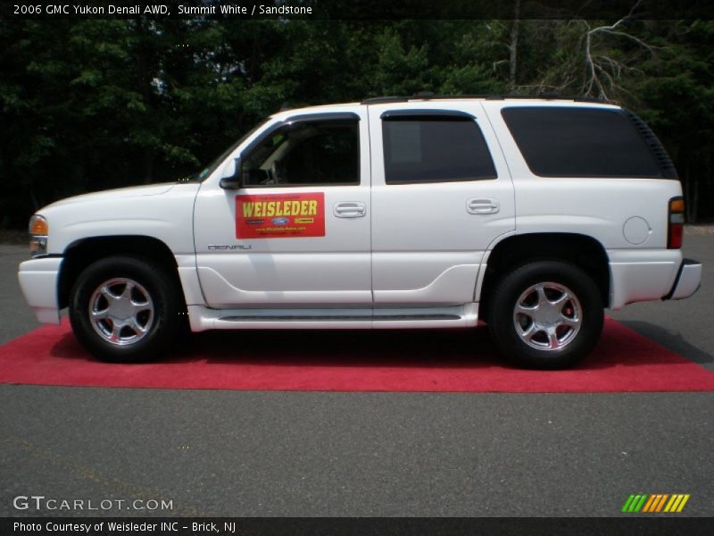 Summit White / Sandstone 2006 GMC Yukon Denali AWD