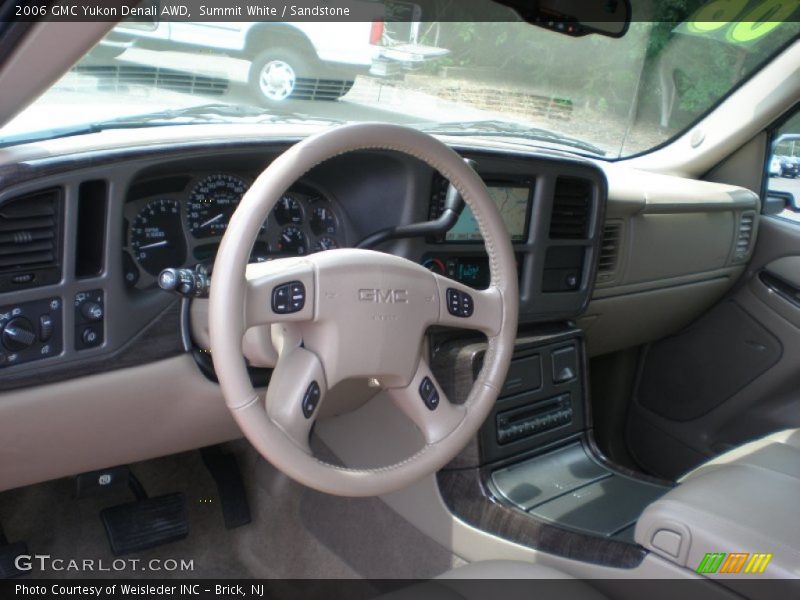 Summit White / Sandstone 2006 GMC Yukon Denali AWD