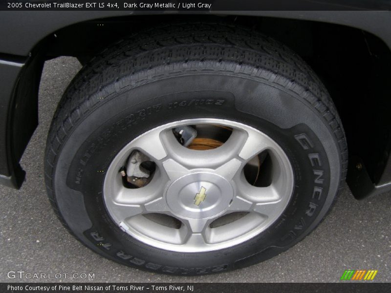 Dark Gray Metallic / Light Gray 2005 Chevrolet TrailBlazer EXT LS 4x4