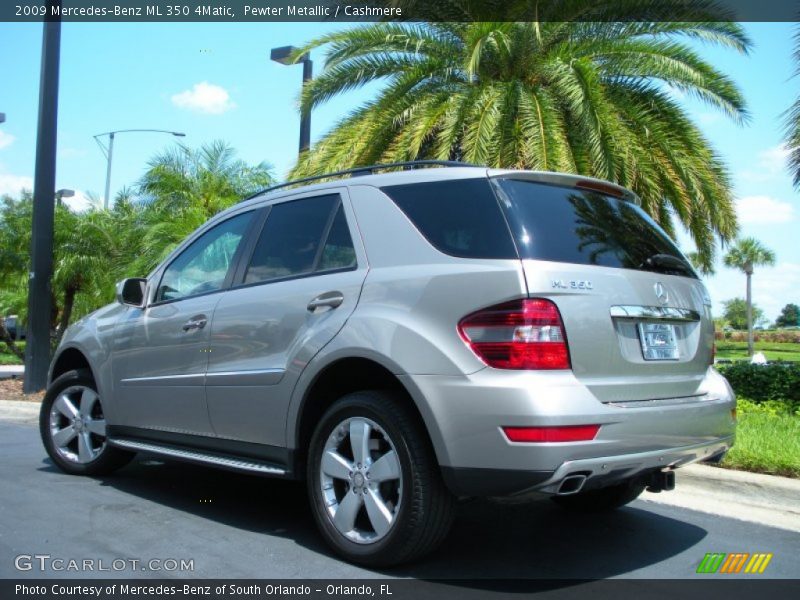 Pewter Metallic / Cashmere 2009 Mercedes-Benz ML 350 4Matic