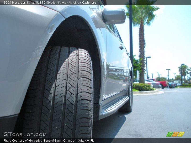 Pewter Metallic / Cashmere 2009 Mercedes-Benz ML 350 4Matic