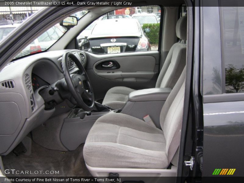 Dark Gray Metallic / Light Gray 2005 Chevrolet TrailBlazer EXT LS 4x4