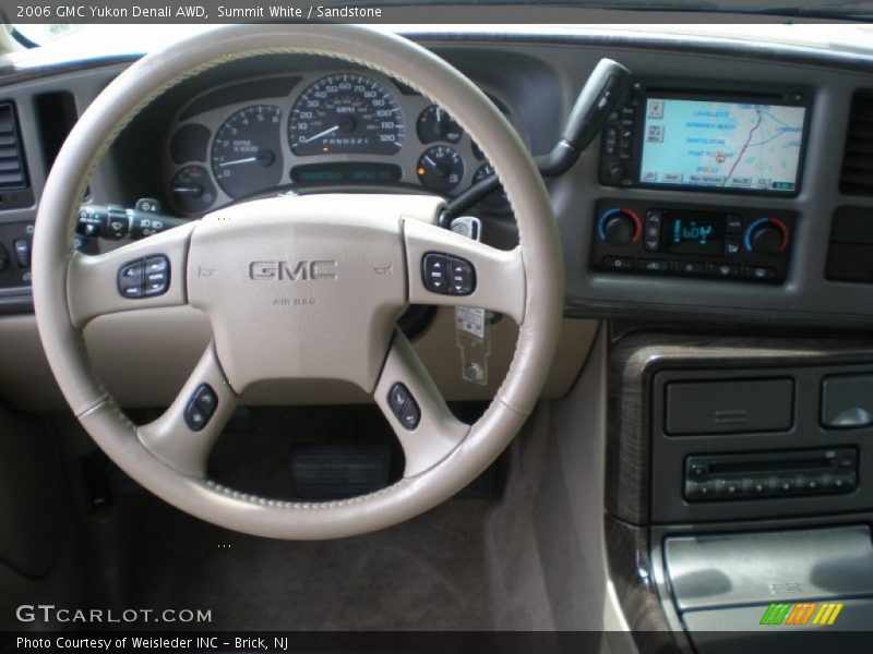 Summit White / Sandstone 2006 GMC Yukon Denali AWD