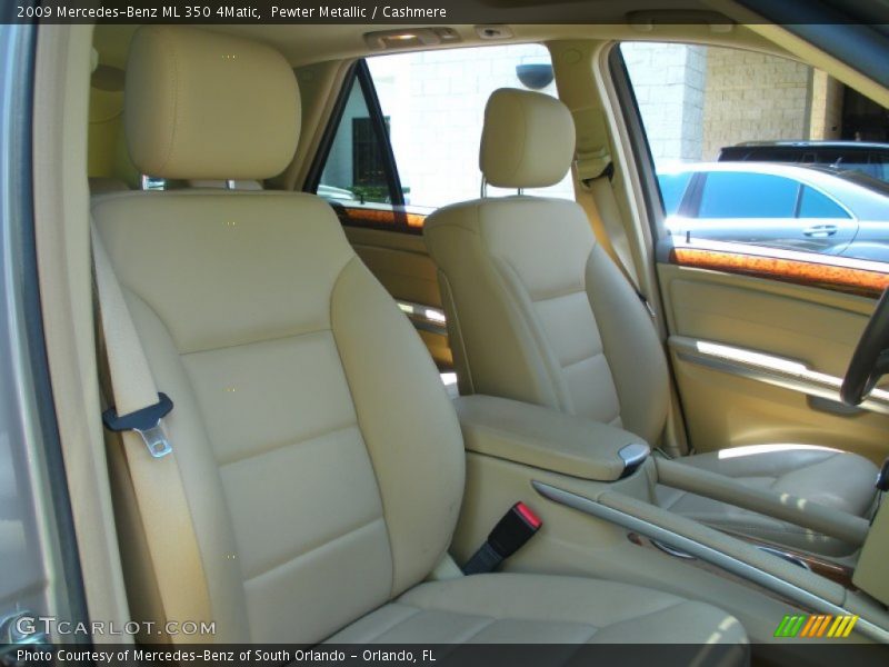Pewter Metallic / Cashmere 2009 Mercedes-Benz ML 350 4Matic