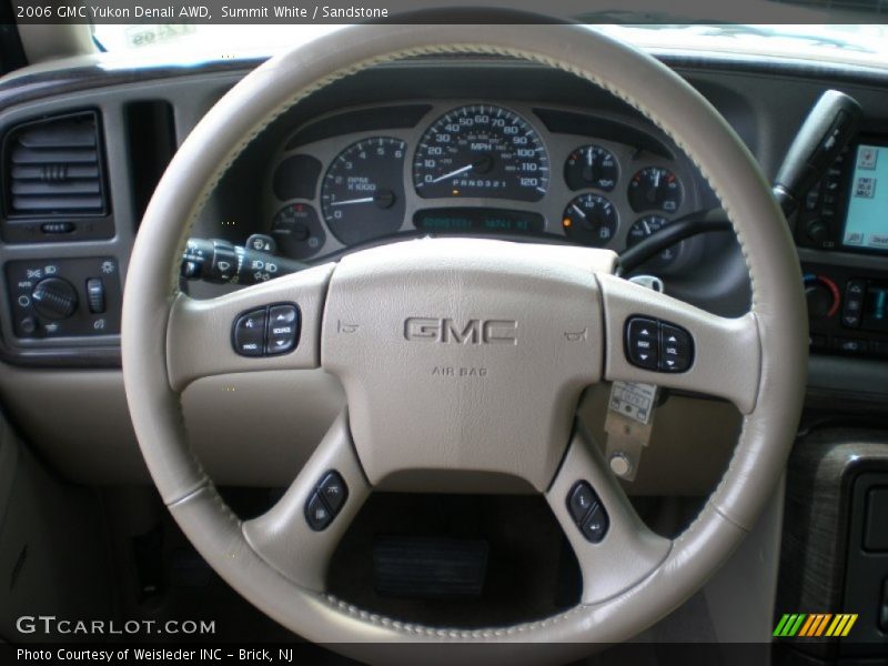 Summit White / Sandstone 2006 GMC Yukon Denali AWD