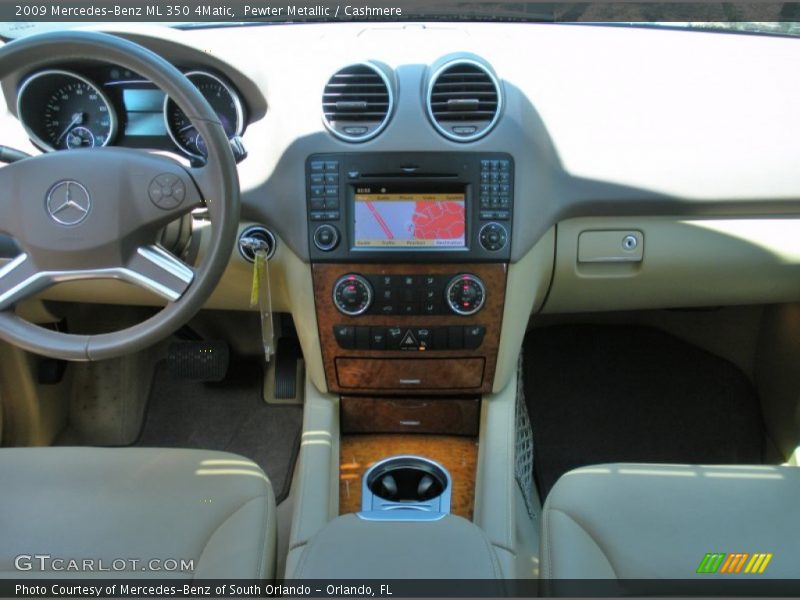 Pewter Metallic / Cashmere 2009 Mercedes-Benz ML 350 4Matic