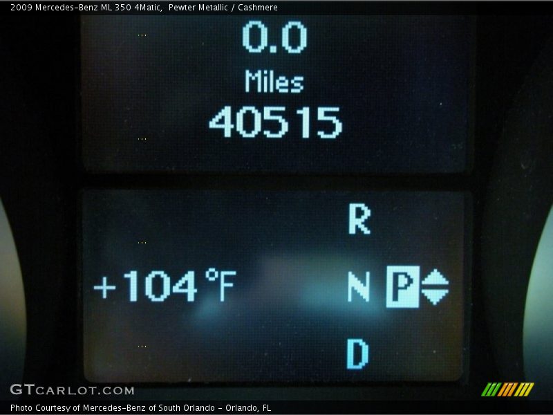 Pewter Metallic / Cashmere 2009 Mercedes-Benz ML 350 4Matic