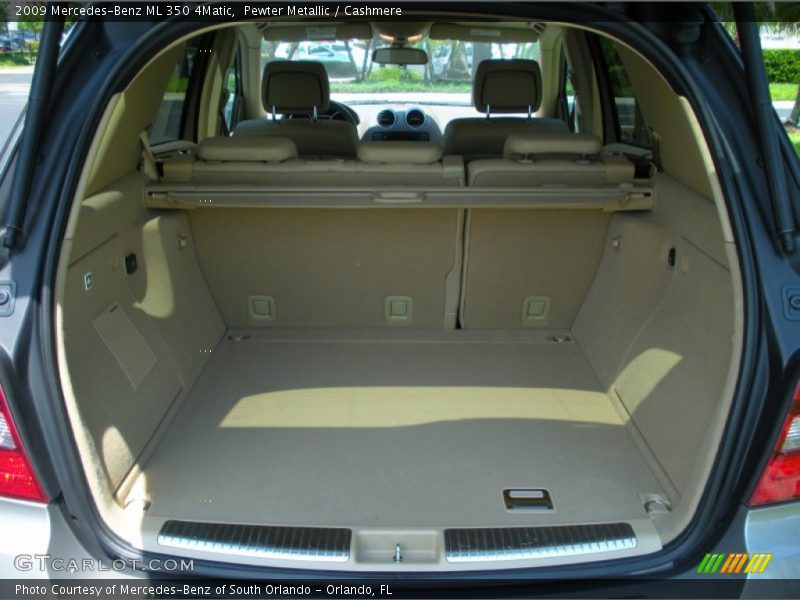 Pewter Metallic / Cashmere 2009 Mercedes-Benz ML 350 4Matic