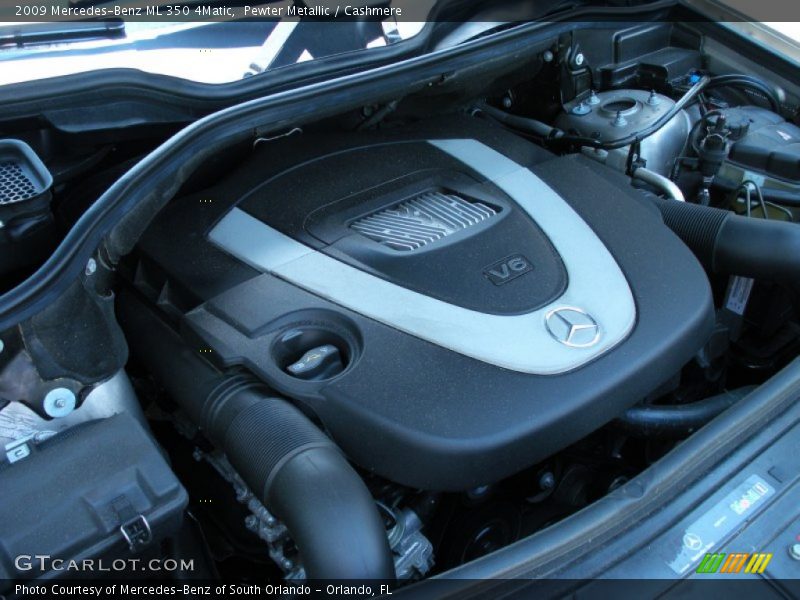 Pewter Metallic / Cashmere 2009 Mercedes-Benz ML 350 4Matic