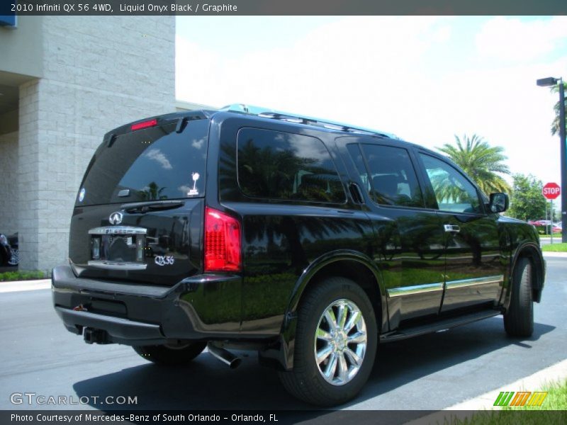 Liquid Onyx Black / Graphite 2010 Infiniti QX 56 4WD