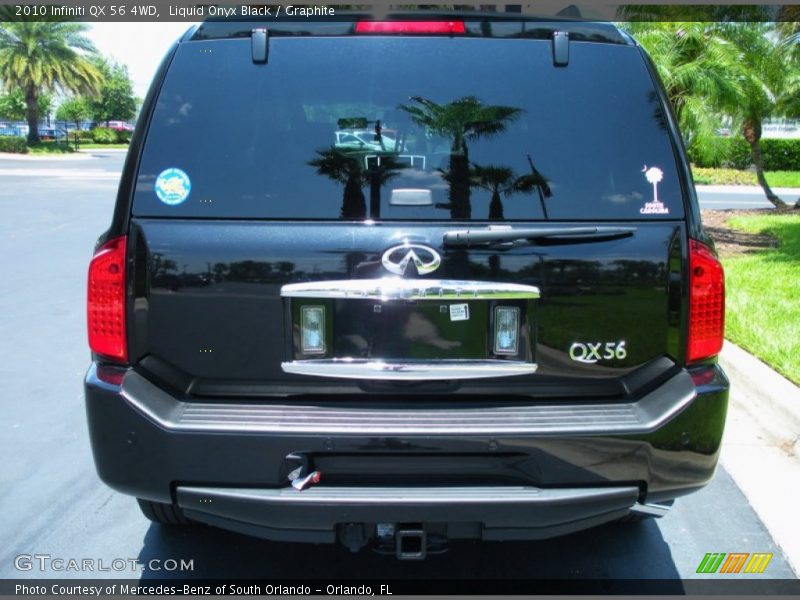 Liquid Onyx Black / Graphite 2010 Infiniti QX 56 4WD