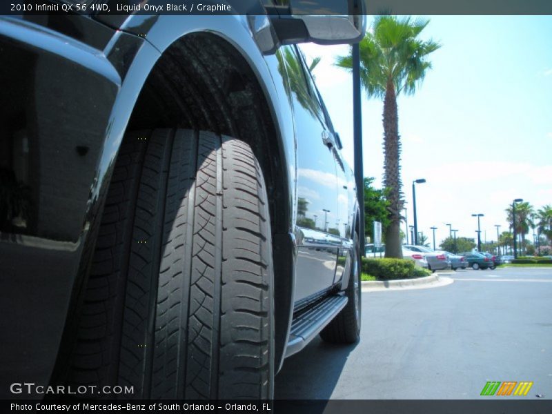 Liquid Onyx Black / Graphite 2010 Infiniti QX 56 4WD