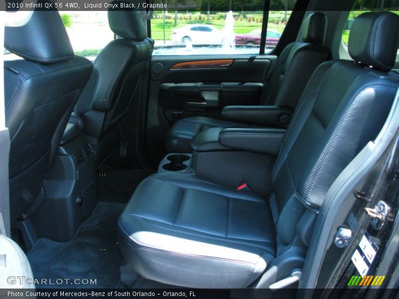 Liquid Onyx Black / Graphite 2010 Infiniti QX 56 4WD