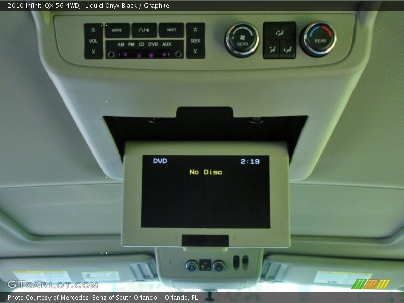 Liquid Onyx Black / Graphite 2010 Infiniti QX 56 4WD