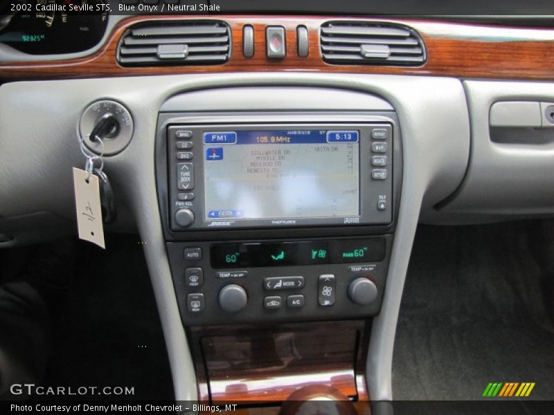 Controls of 2002 Seville STS