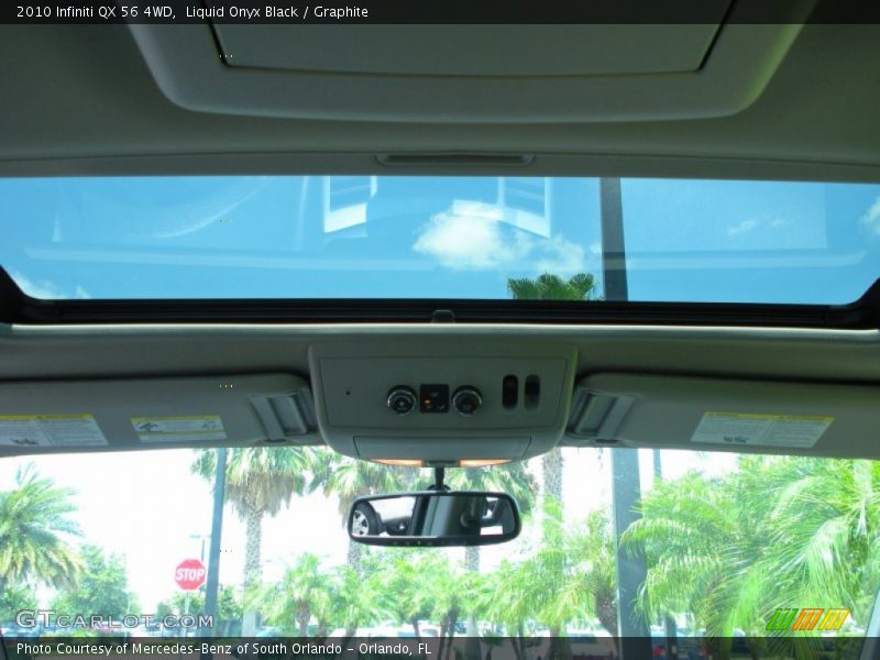 Liquid Onyx Black / Graphite 2010 Infiniti QX 56 4WD
