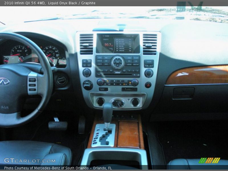 Liquid Onyx Black / Graphite 2010 Infiniti QX 56 4WD