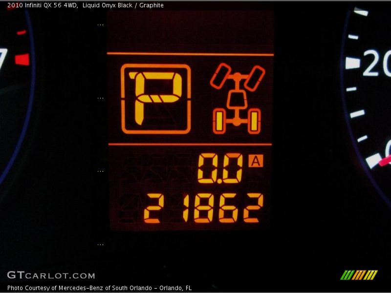 Liquid Onyx Black / Graphite 2010 Infiniti QX 56 4WD