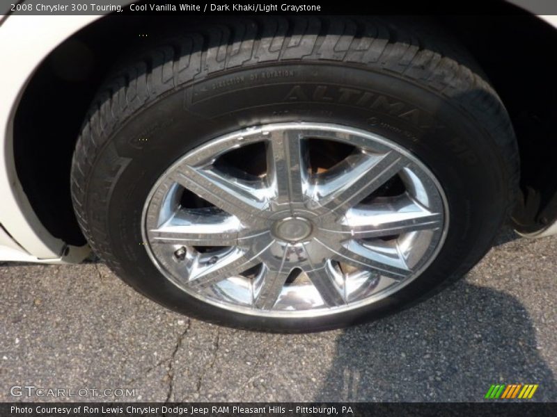 Cool Vanilla White / Dark Khaki/Light Graystone 2008 Chrysler 300 Touring