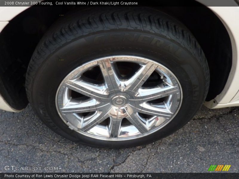 Cool Vanilla White / Dark Khaki/Light Graystone 2008 Chrysler 300 Touring