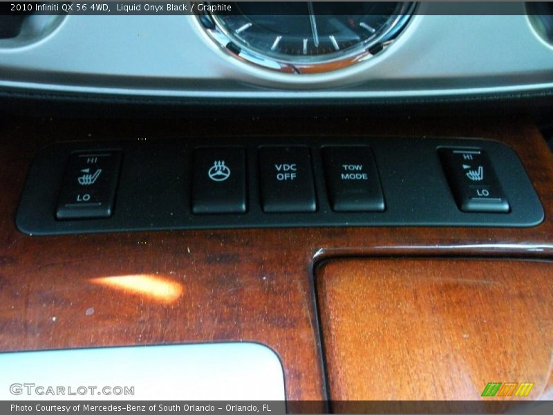 Liquid Onyx Black / Graphite 2010 Infiniti QX 56 4WD