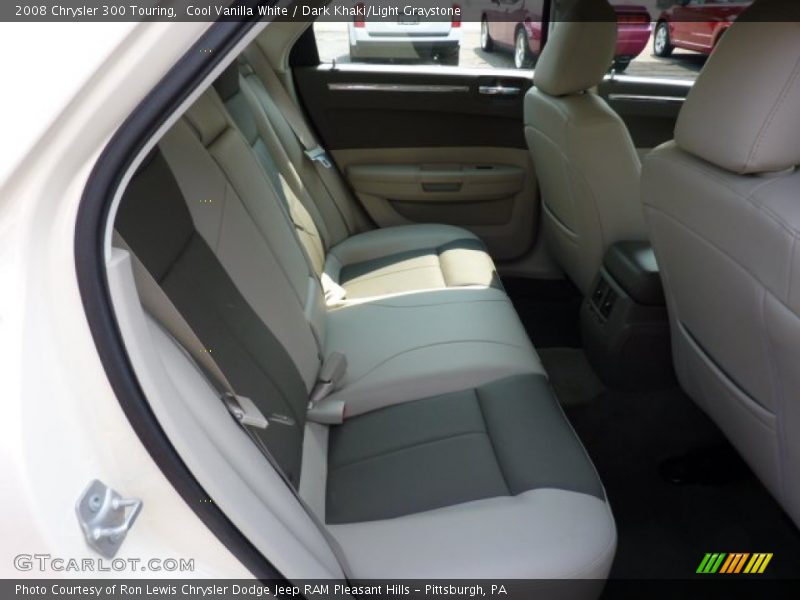 Cool Vanilla White / Dark Khaki/Light Graystone 2008 Chrysler 300 Touring
