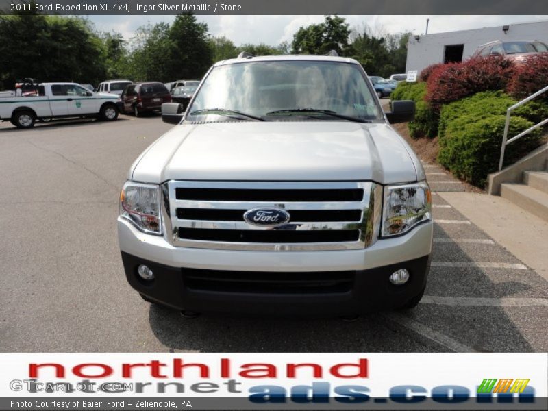 Ingot Silver Metallic / Stone 2011 Ford Expedition XL 4x4