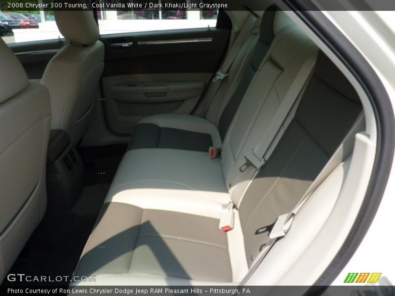 Cool Vanilla White / Dark Khaki/Light Graystone 2008 Chrysler 300 Touring