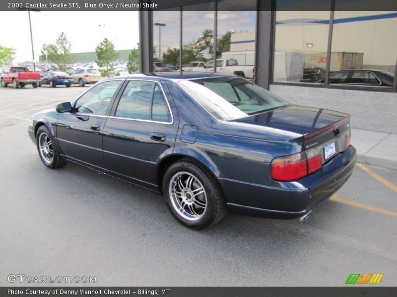 Blue Onyx / Neutral Shale 2002 Cadillac Seville STS