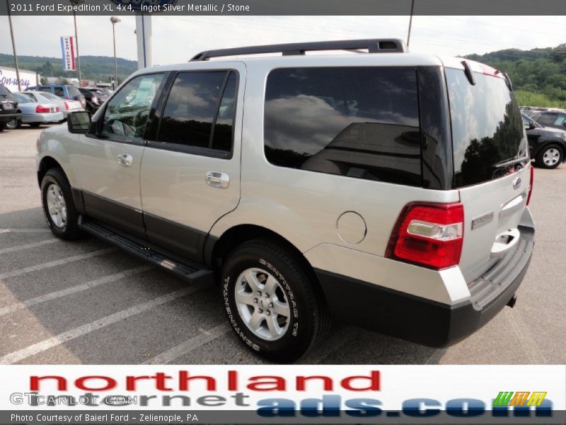 Ingot Silver Metallic / Stone 2011 Ford Expedition XL 4x4