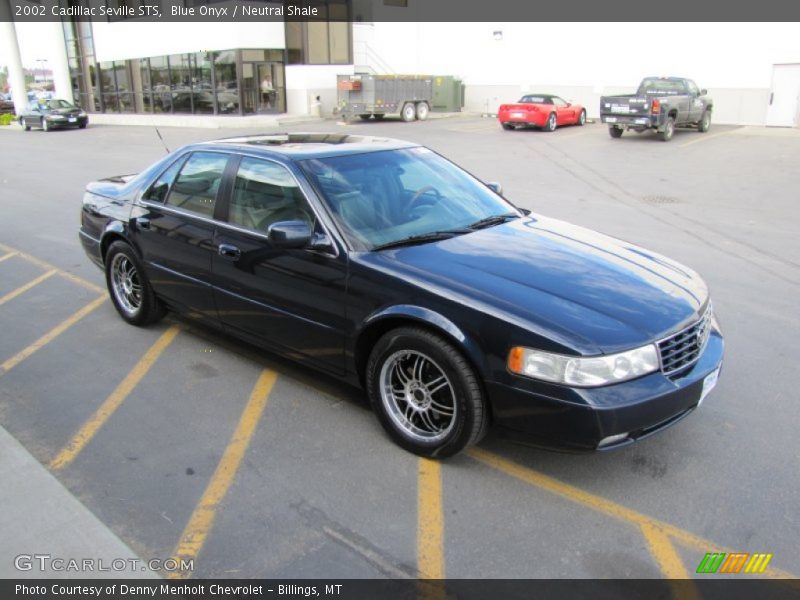Blue Onyx / Neutral Shale 2002 Cadillac Seville STS
