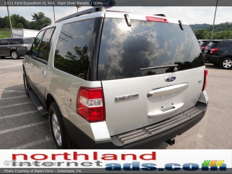 Ingot Silver Metallic / Stone 2011 Ford Expedition XL 4x4