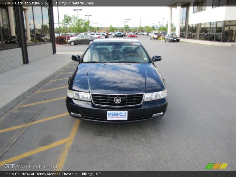 Blue Onyx / Neutral Shale 2002 Cadillac Seville STS